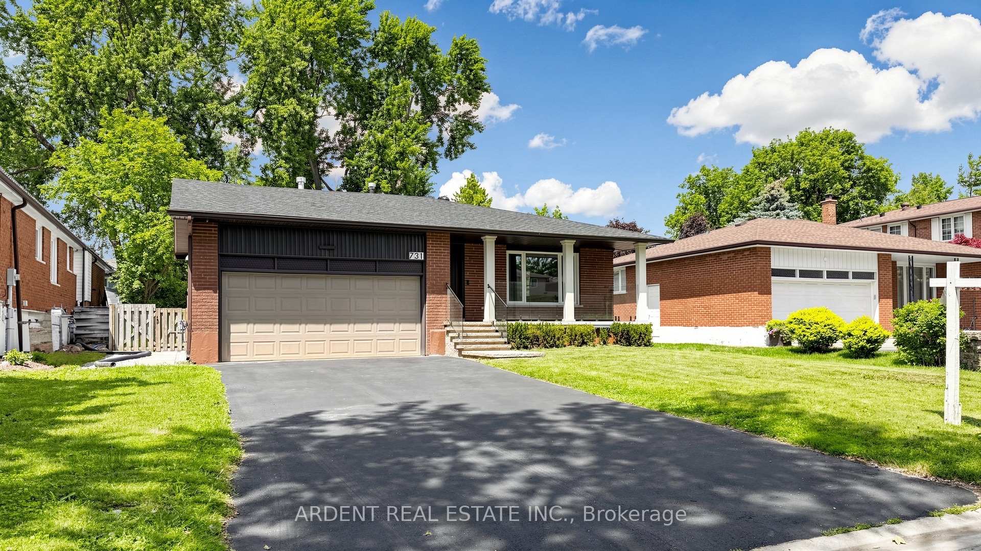 Front of 731 Allan Avenue
