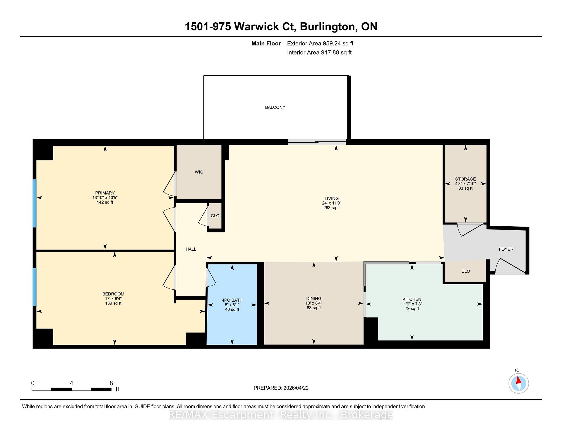 Photo 30 of Unit 1501, 975 Warwick Court, Burlington, LaSalle — HOMEH