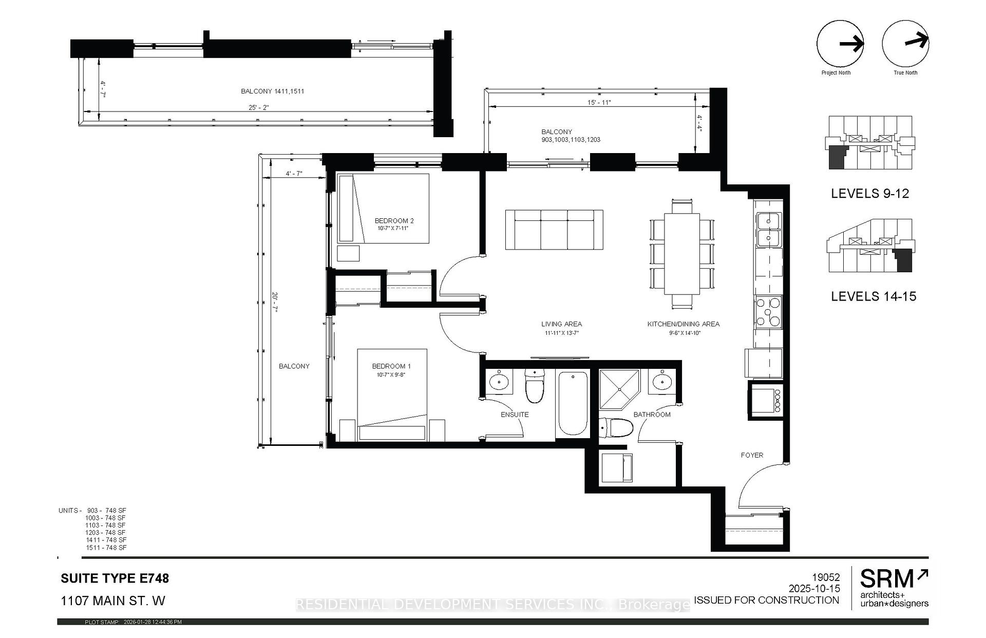 Photo 2 of Unit 1003, 1107 Main Street W, Hamilton, Ainslie Wood — HOMEH