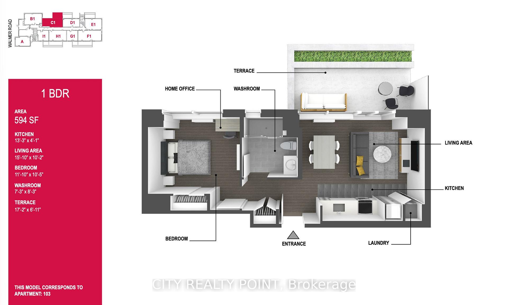 Photo 17 of Unit 103, 11 Walmer Road, Toronto, The Annex — HOMEH