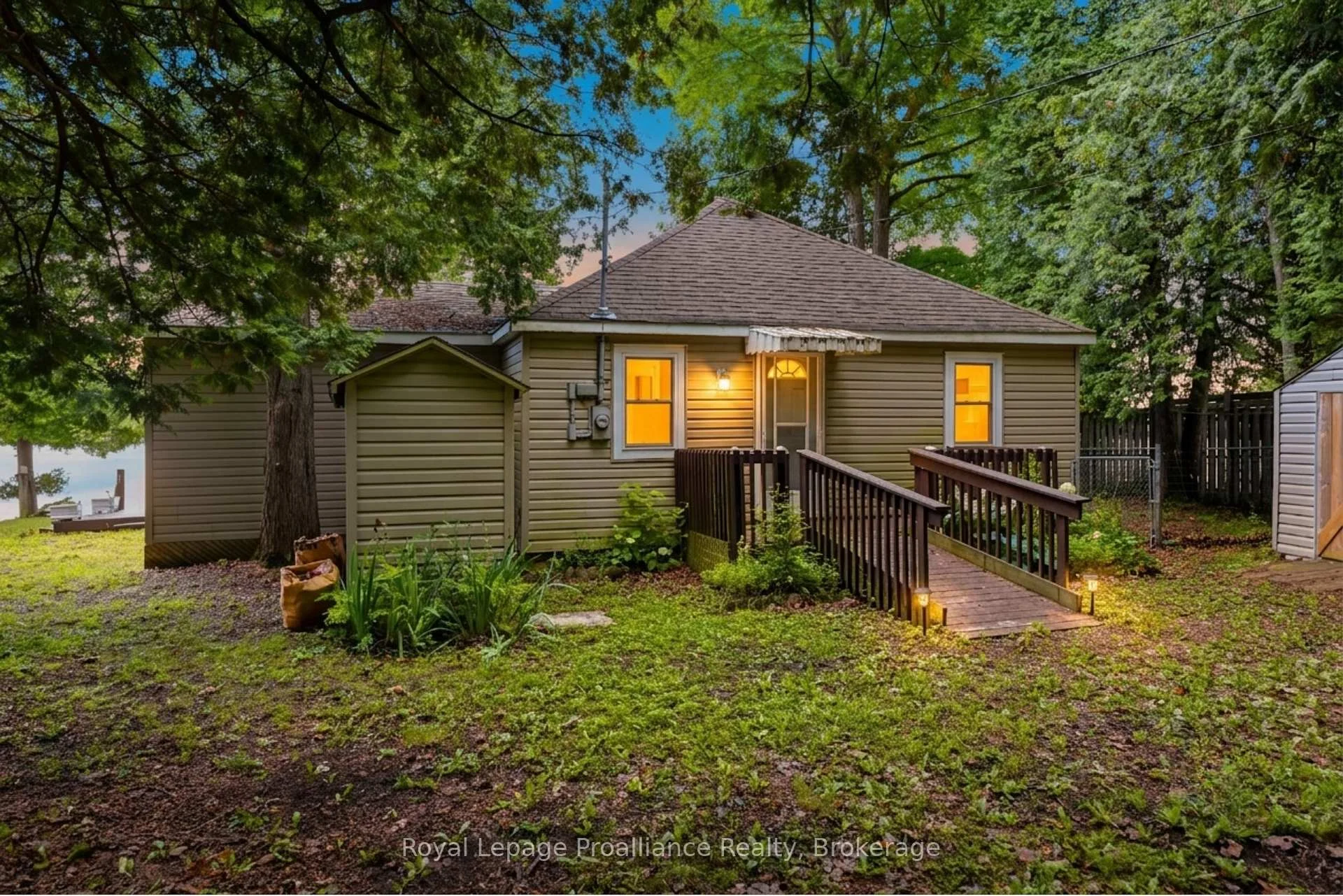 Front of 188 North Beaver Lake Road