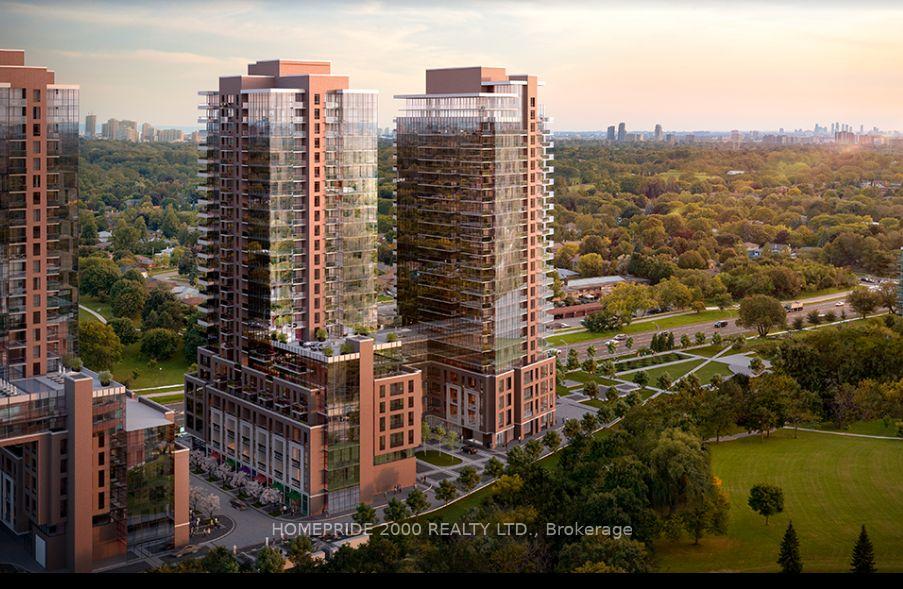 Front of Unit 802, 4010 Eglinton Avenue W