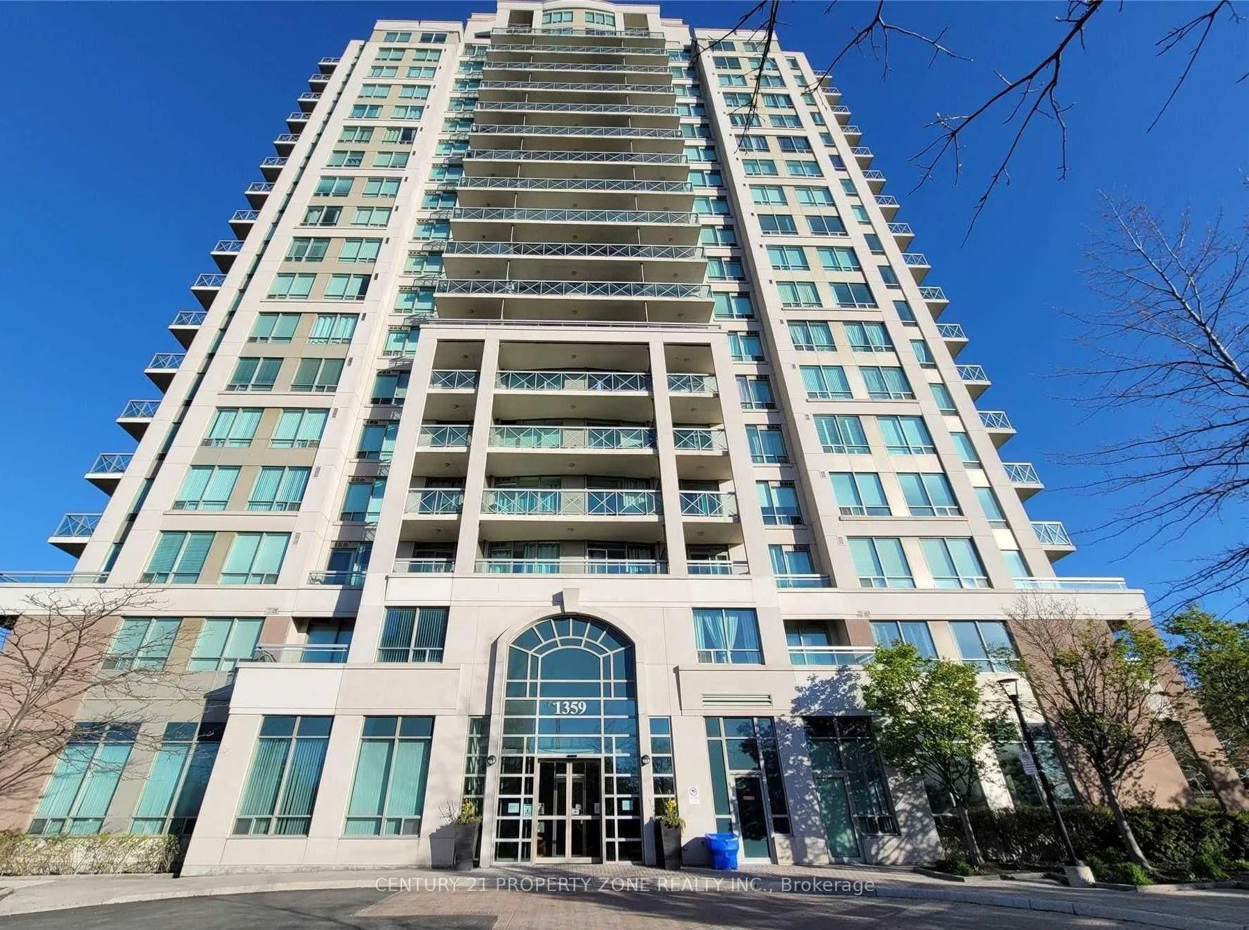 Front of Unit 405, 1359 Rathburn Road E