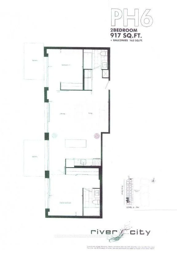 Photo 4 of Unit Ph33, 47 Lower River Street, Toronto, Moss Park — HOMEH