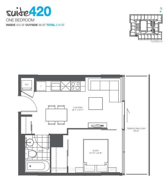 Photo 2 of Unit 728, 161 Roehampton Avenue, Toronto, Mount Pleasant West — HOMEH