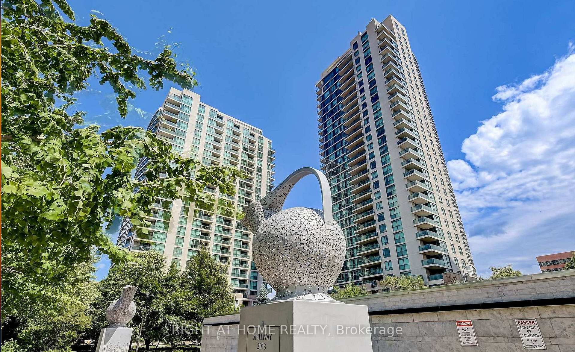 Front of Unit PH101, 215 Sherway Gardens Road