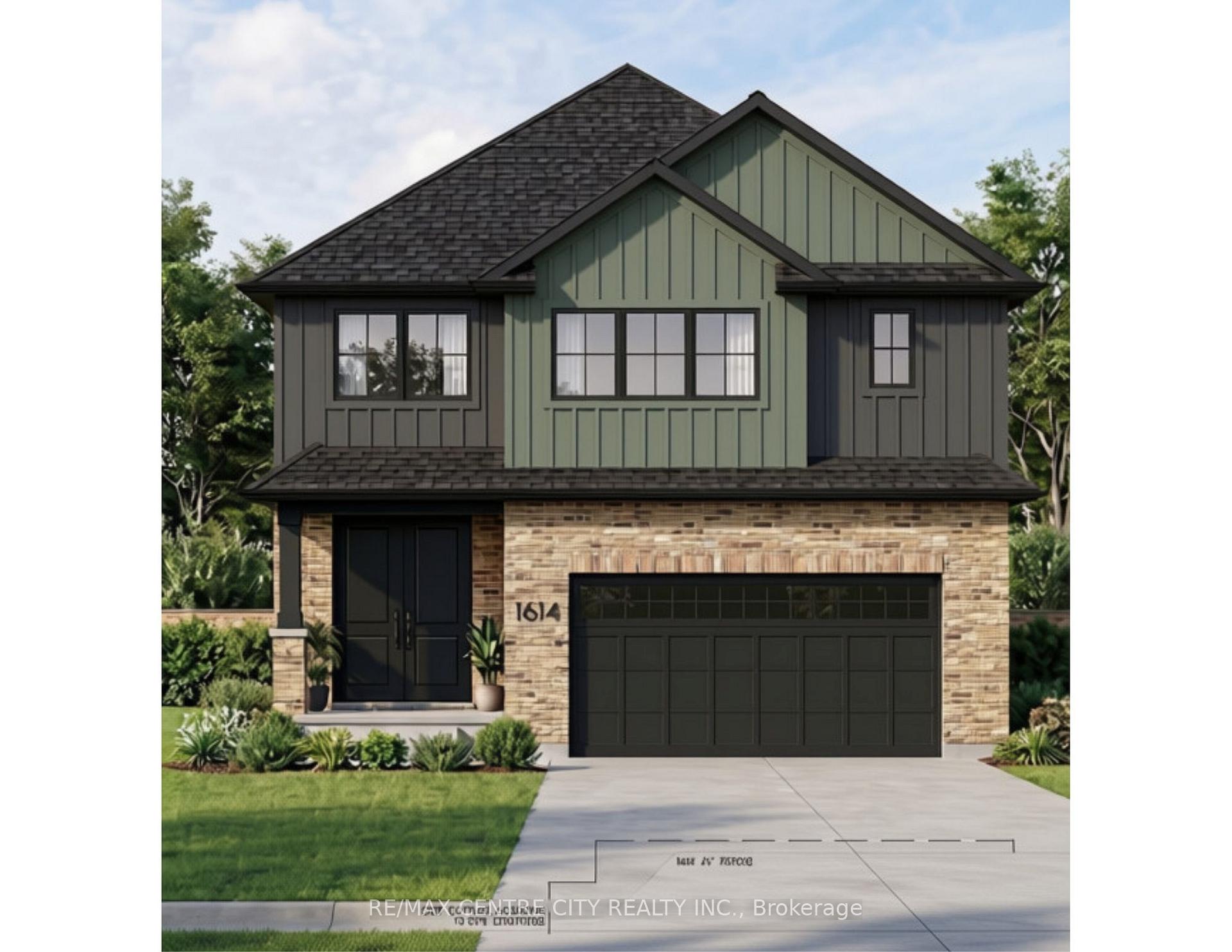 Front of 1614 Medway Park Drive