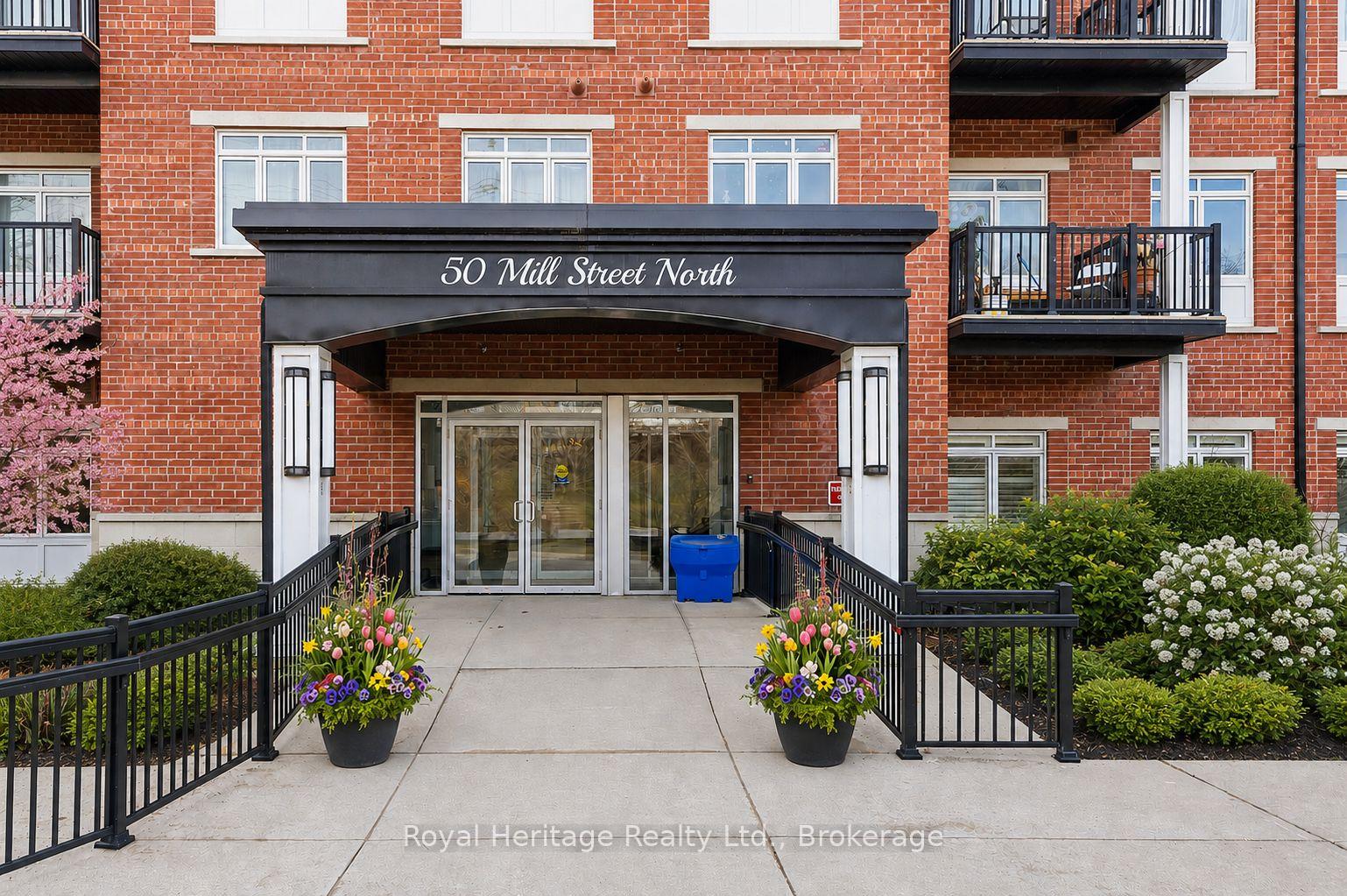 Front of Unit 211, 50 Mill Street N