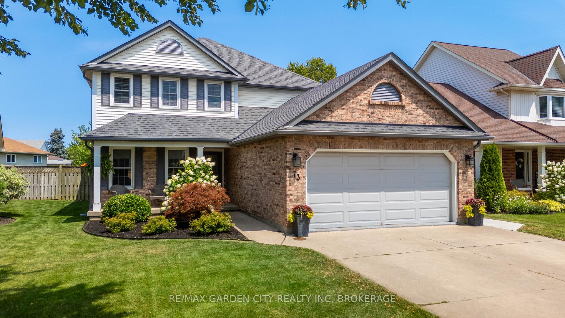 Front of 73 West Farmington Drive