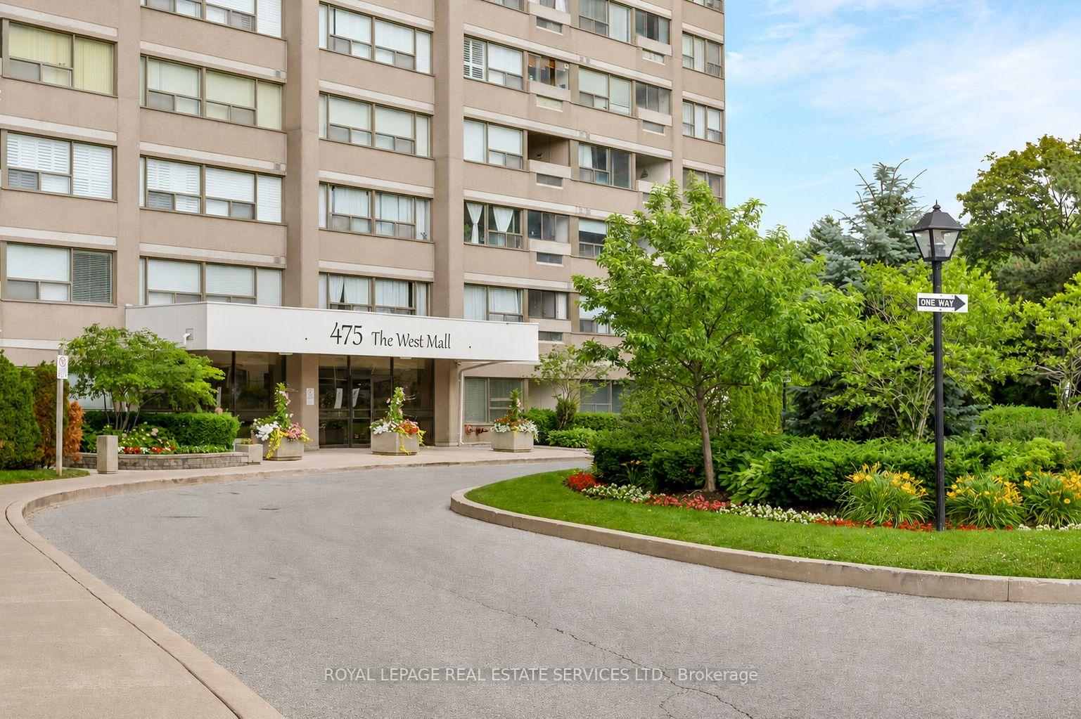 Front of Unit 1408, 475 The West Mall