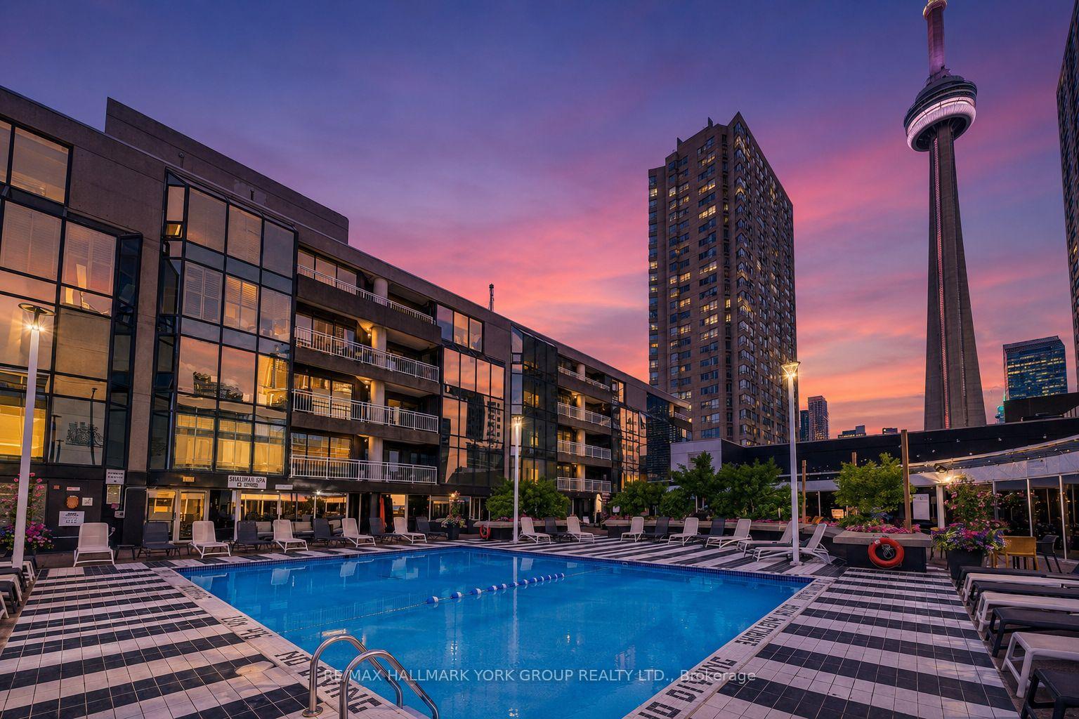 Front of Unit 705, 251 Queens Quay W