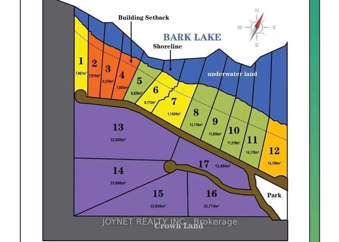 Front of Lot 14 Little Bark Bay Drive