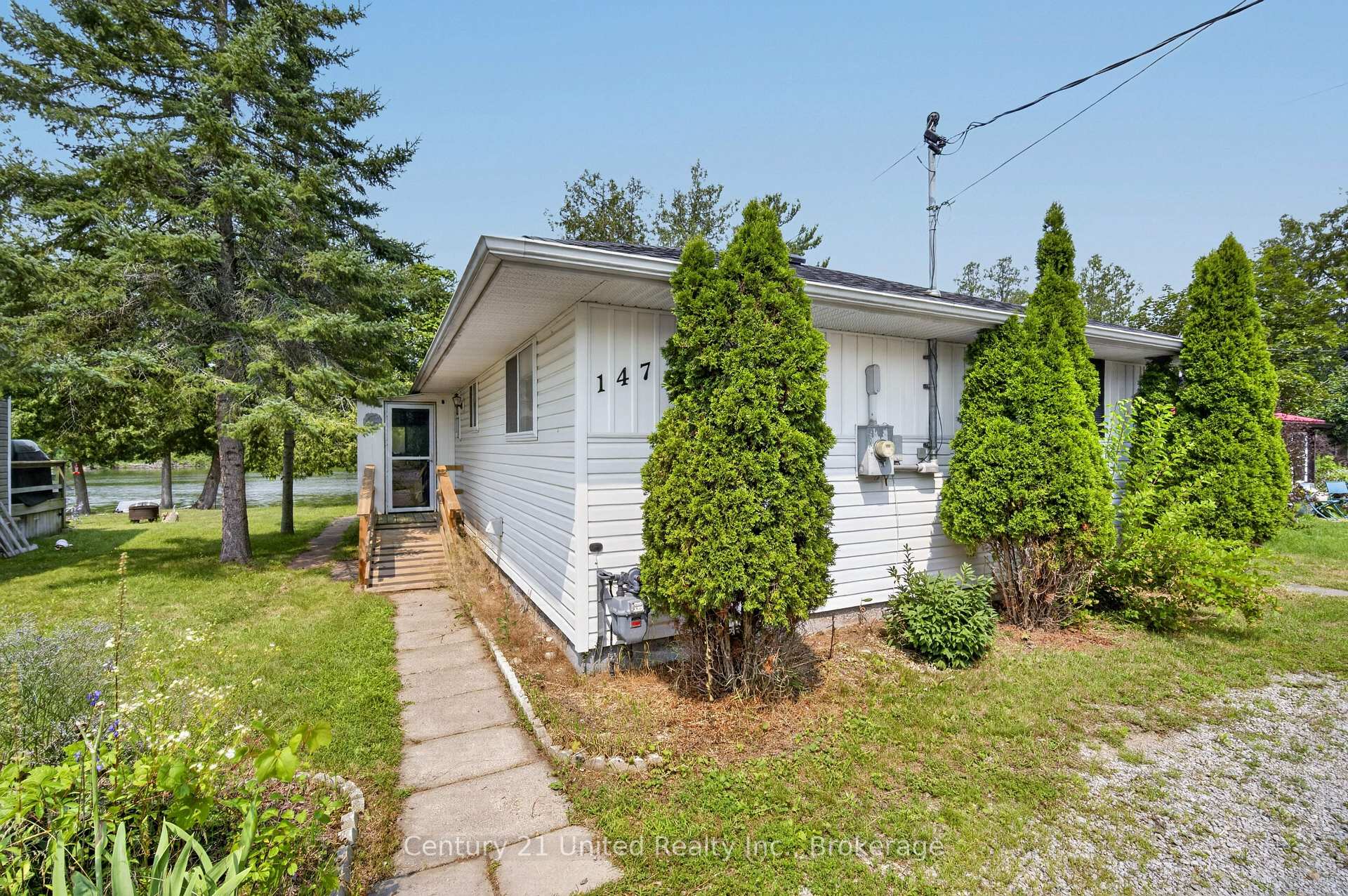 Front of 147 Cedar Drive