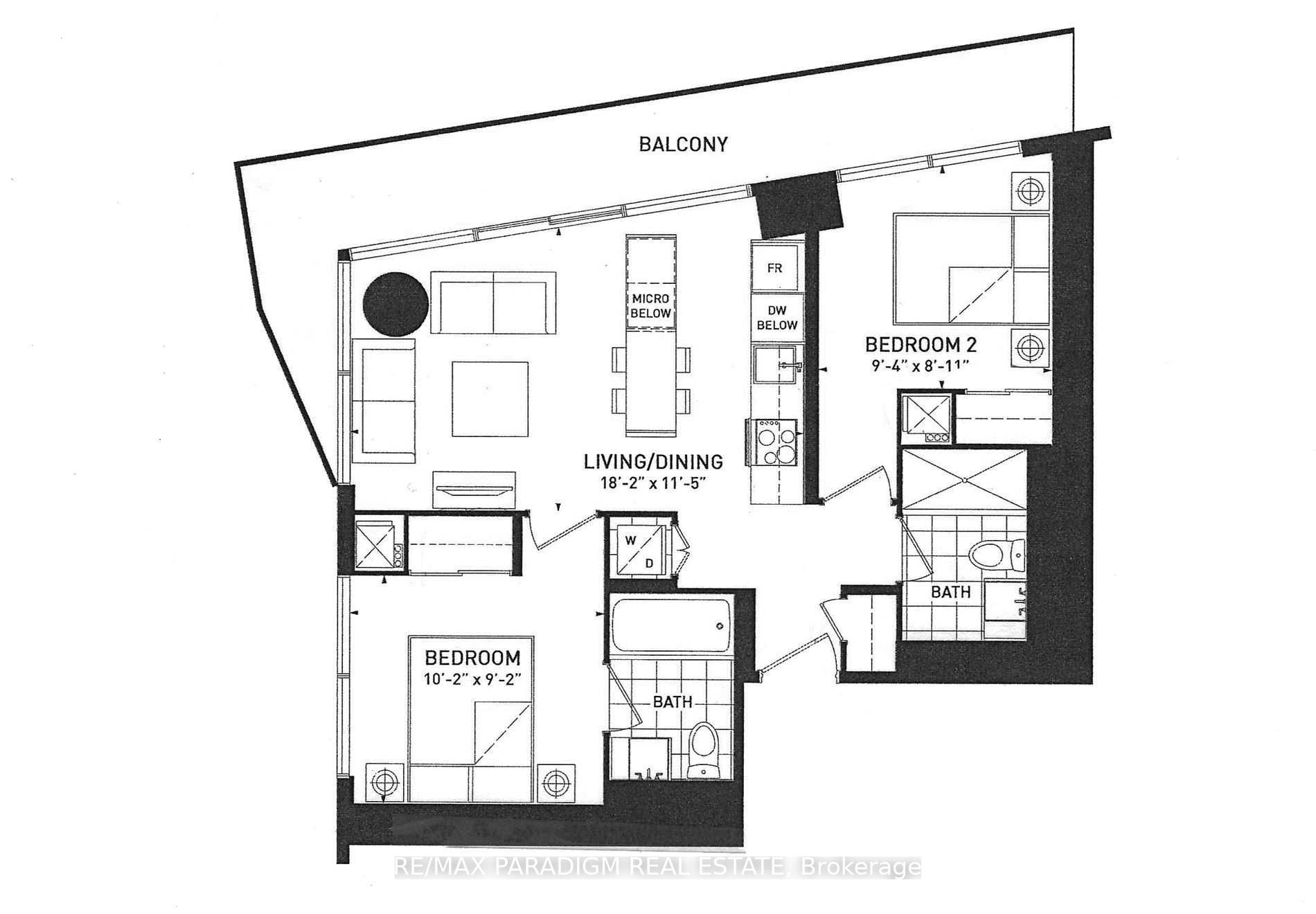 Photo 15 of Unit 6002, 100 Harbour Street, Toronto, Waterfront Communities — HOMEH