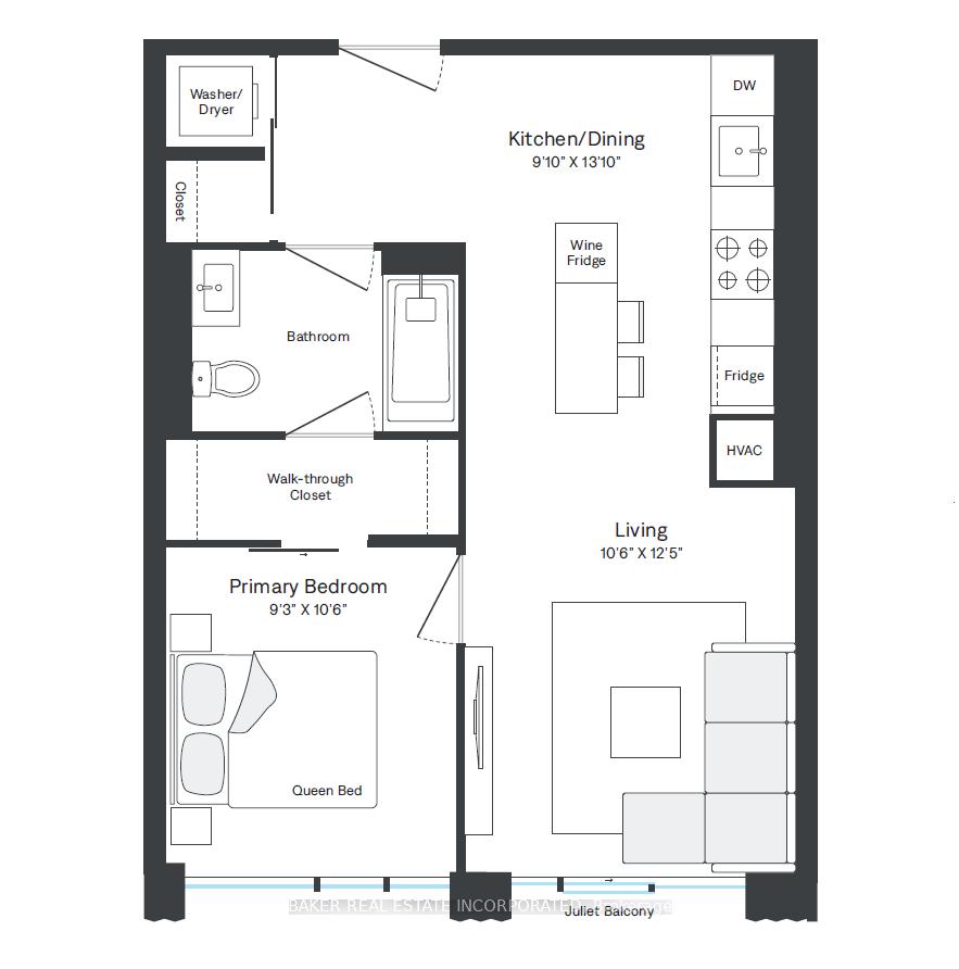 Photo 14 of Unit 325, 432 Cherry Street, Toronto, Waterfront Communities — HOMEH