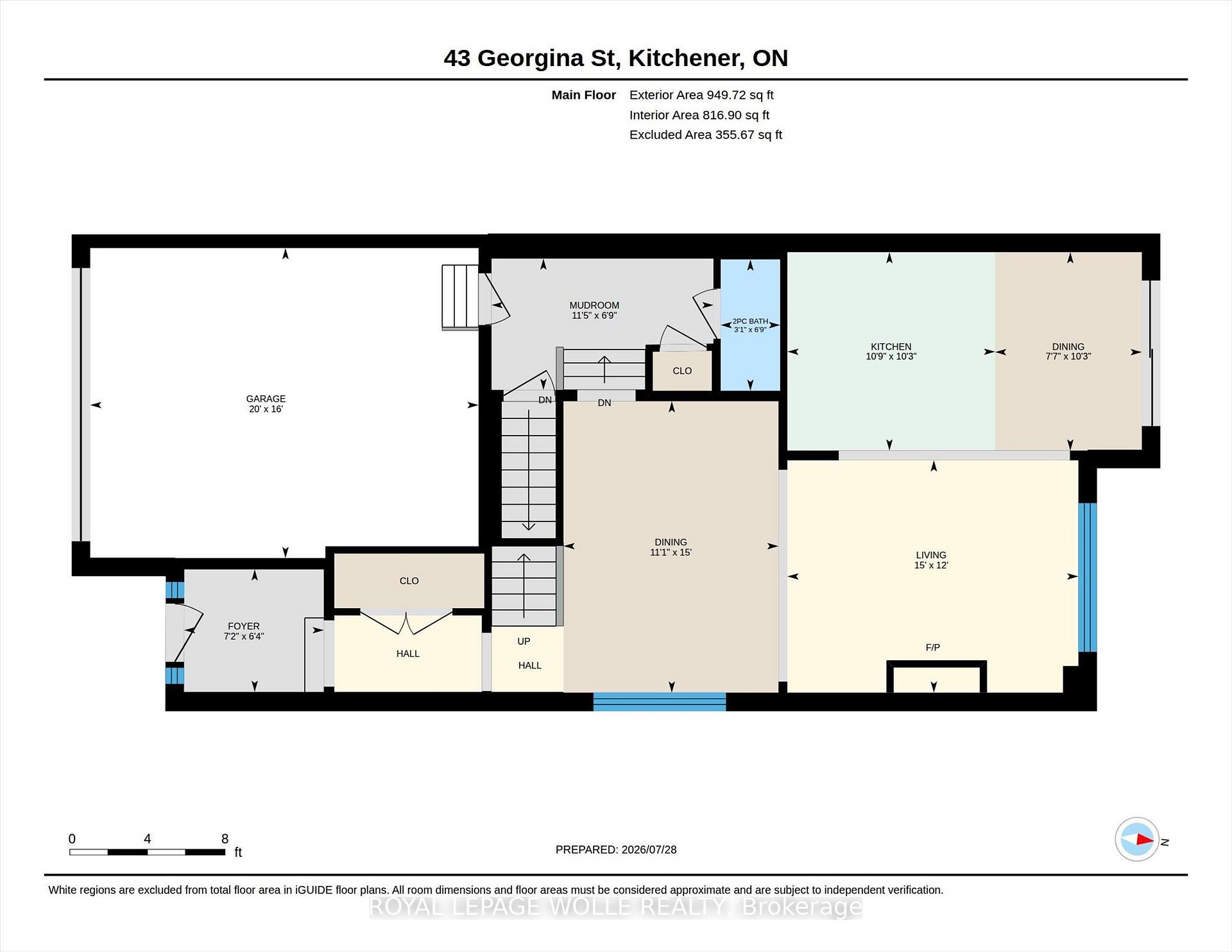 Photo 38 of 43 Georgina Street, Kitchener, Pioneer Park/Doon/Wyldwoods — HOMEH