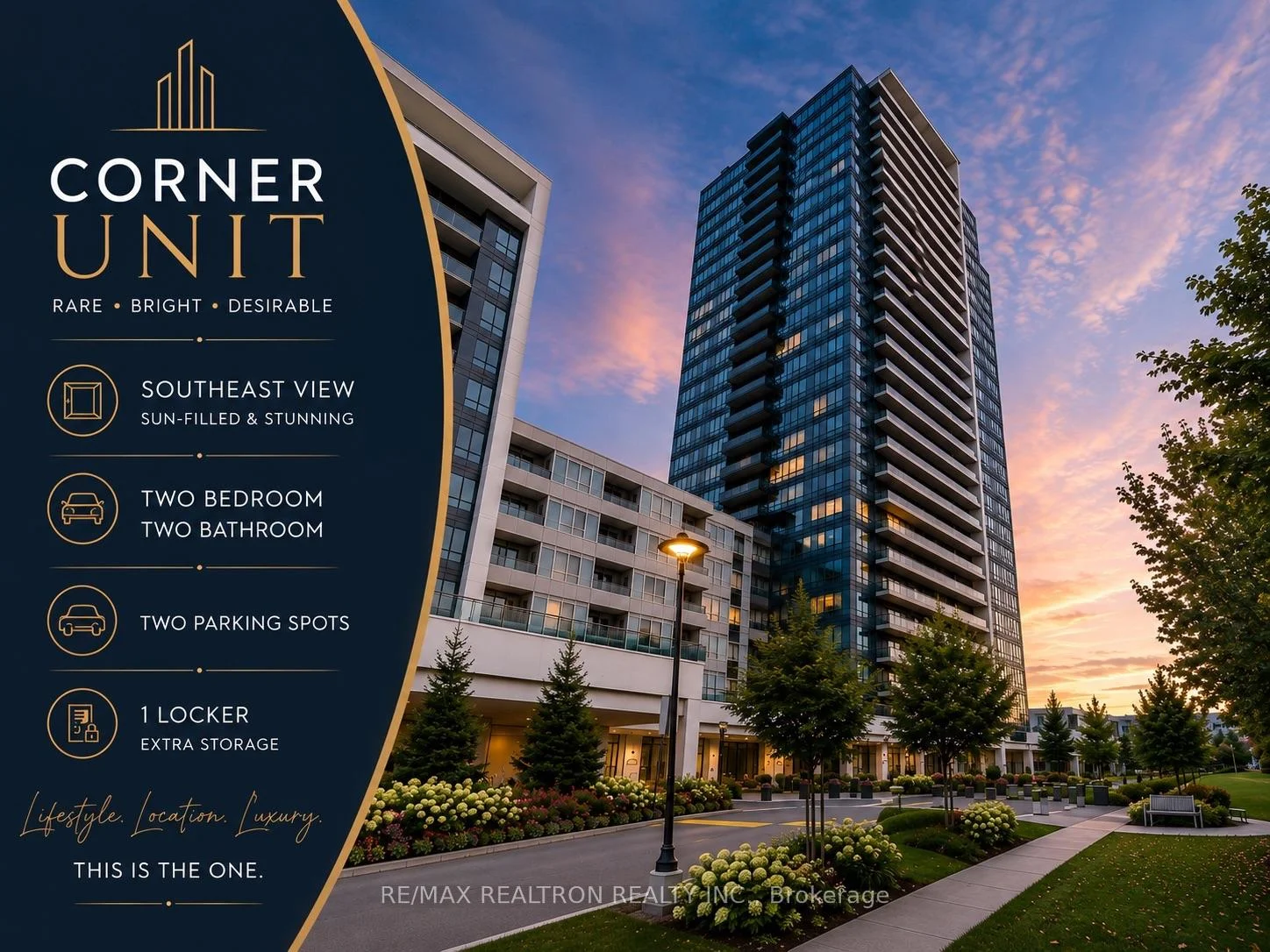 Front of Unit 1904, 7890 Bathurst Street