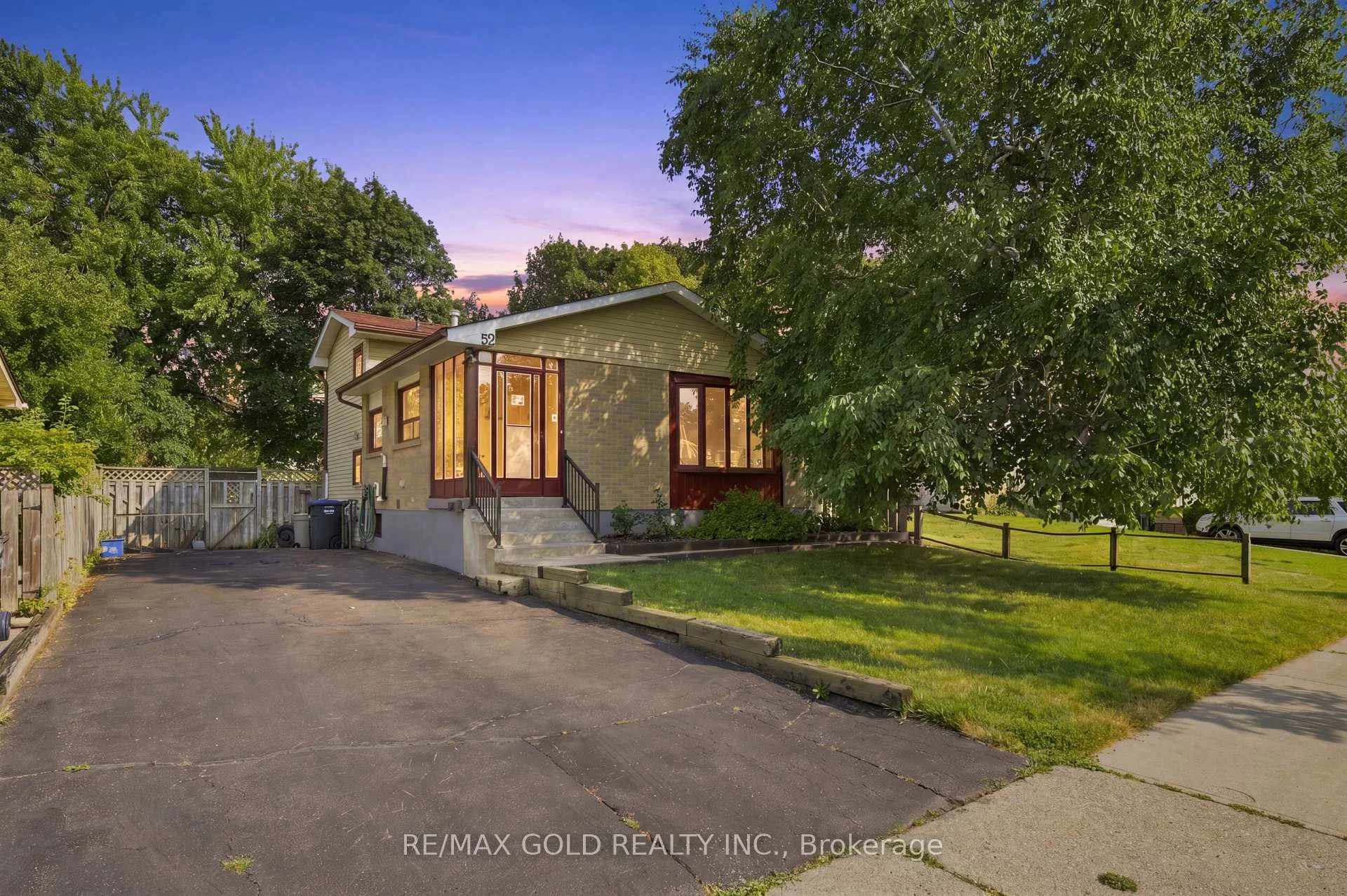 Front of 52 Madoc Drive