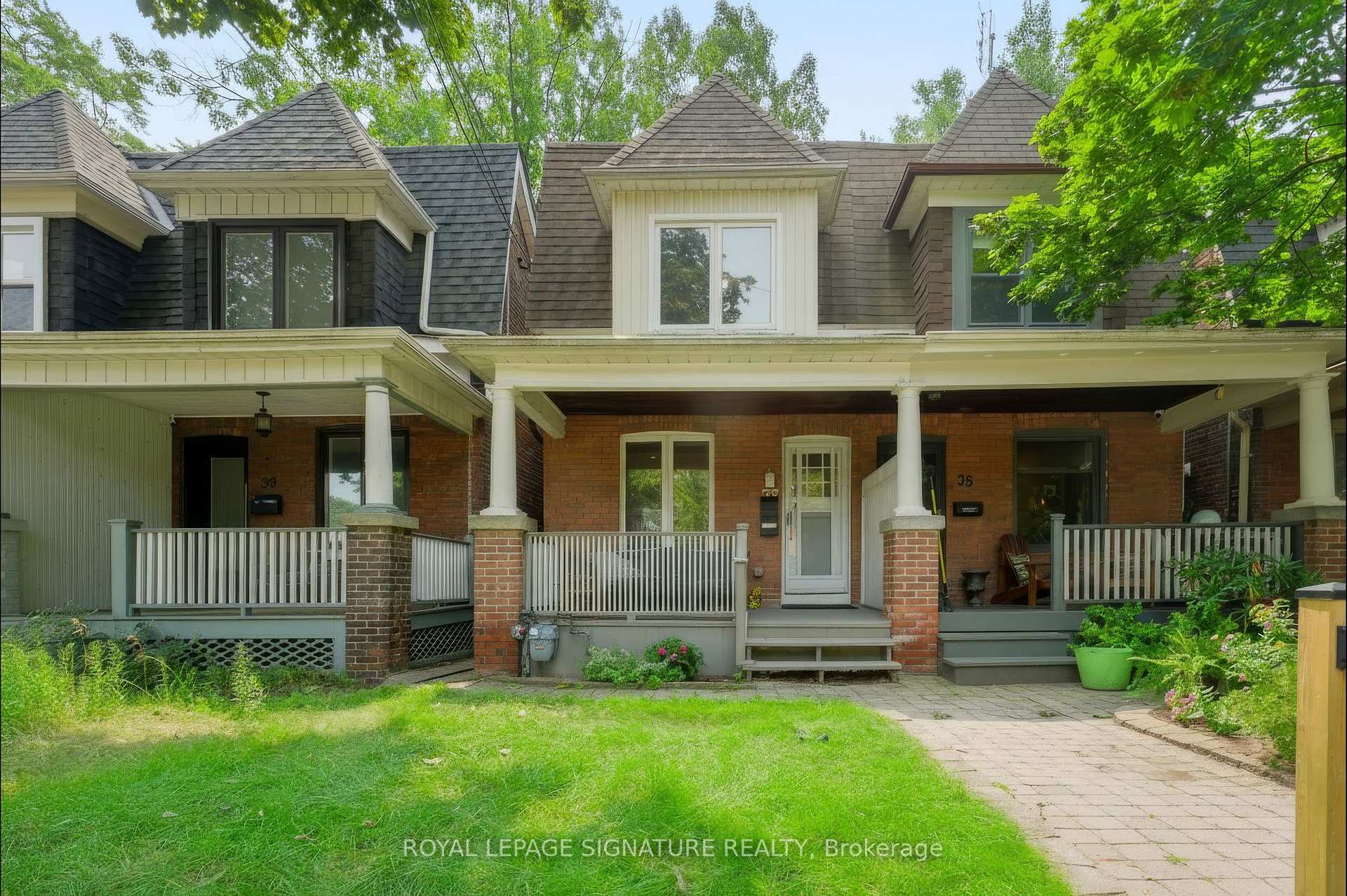 Front of 37 Strathcona Avenue