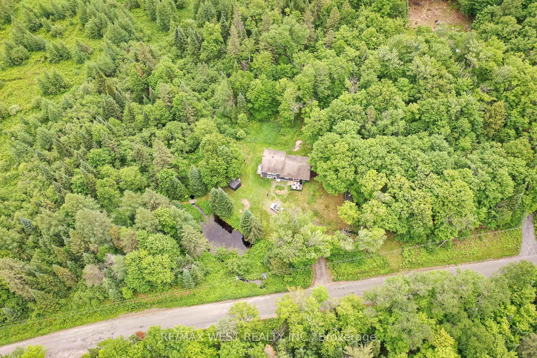 Front of 365 Clearwater Lake Road
