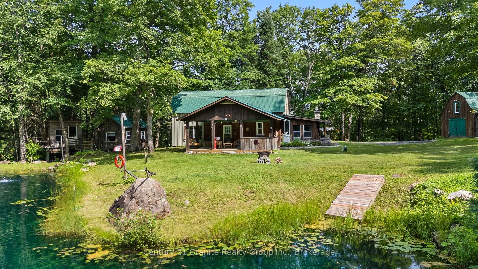 Front of 1291 Horseshoe Lake Road