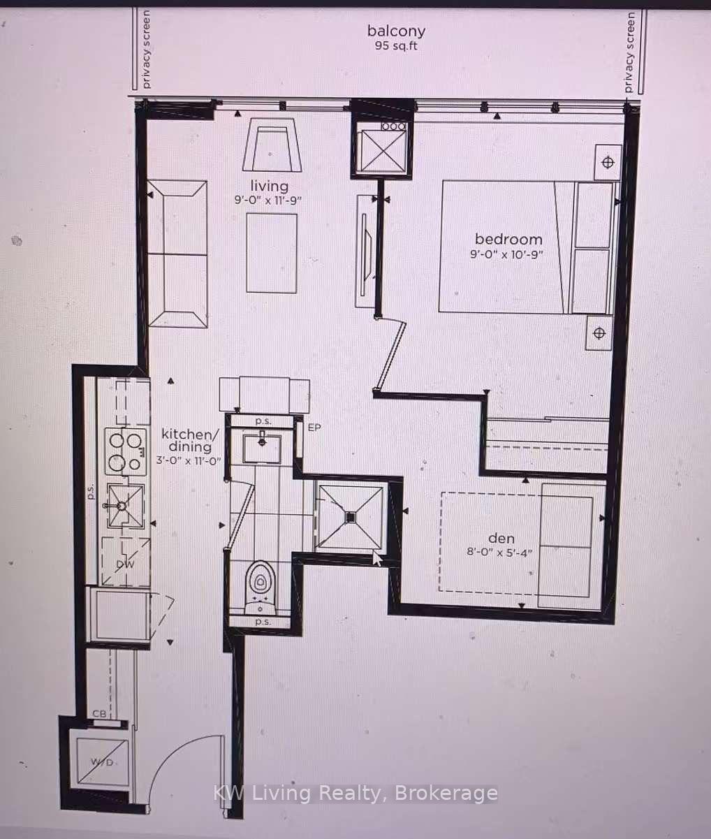 Photo 8 of Unit 1116, 195 Redpath Avenue, Toronto, Mount Pleasant West — HOMEH