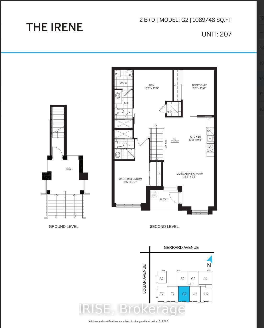 Photo 11 of Unit 207, 485 Logan Avenue S, Toronto, South Riverdale — HOMEH