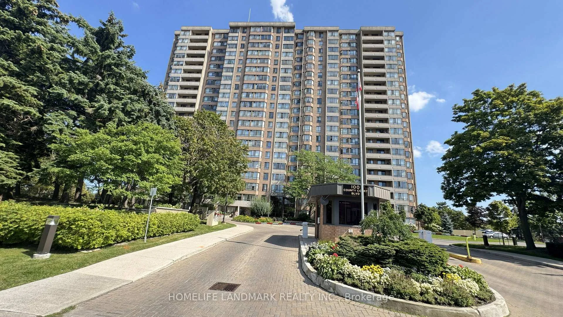 Photo 4 of Unit 707, 100 County Court Boulevard, Brampton, Fletcher's Creek South — HOMEH