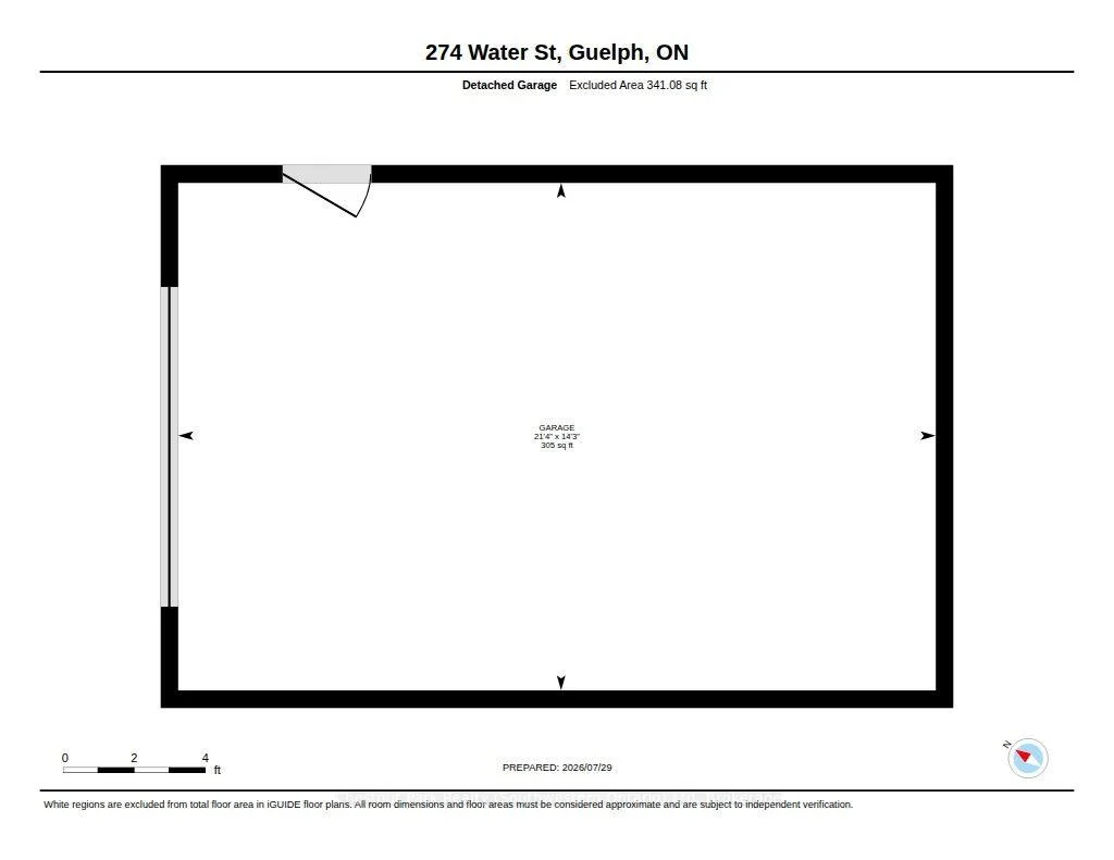 Photo 6 of 274 Water Street, Guelph, Dovercliffe Park/Old University — HOMEH