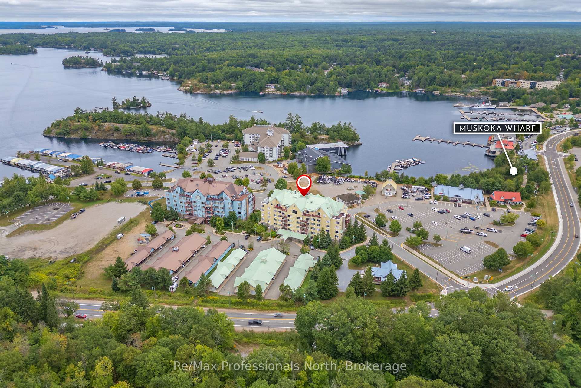 Front of Unit 207, 110 Steamship Bay Road