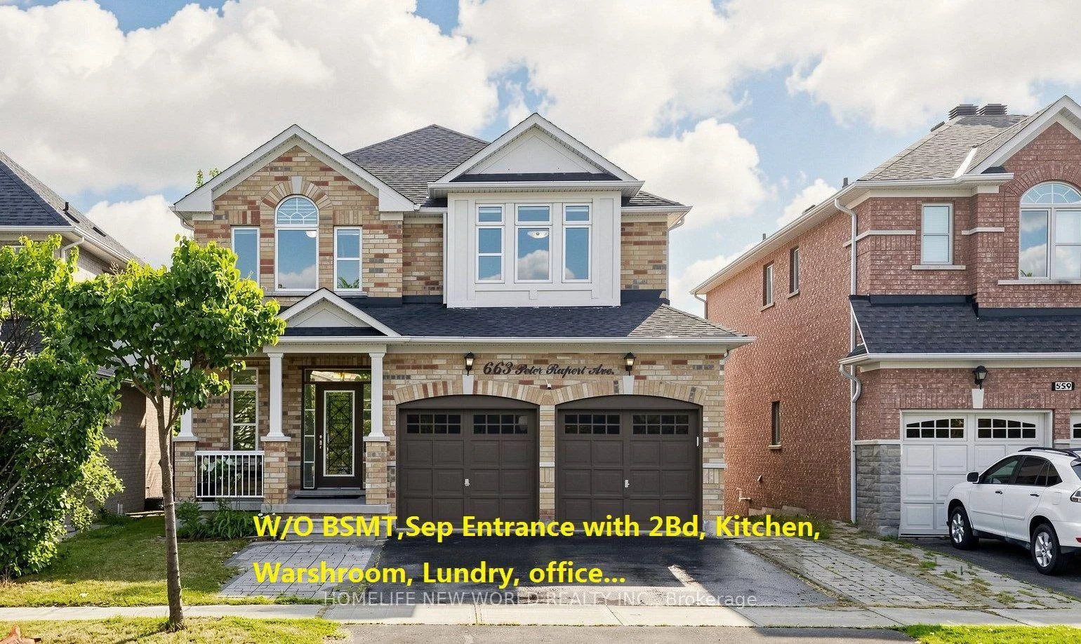 Front of 663 Peter Rupert Avenue