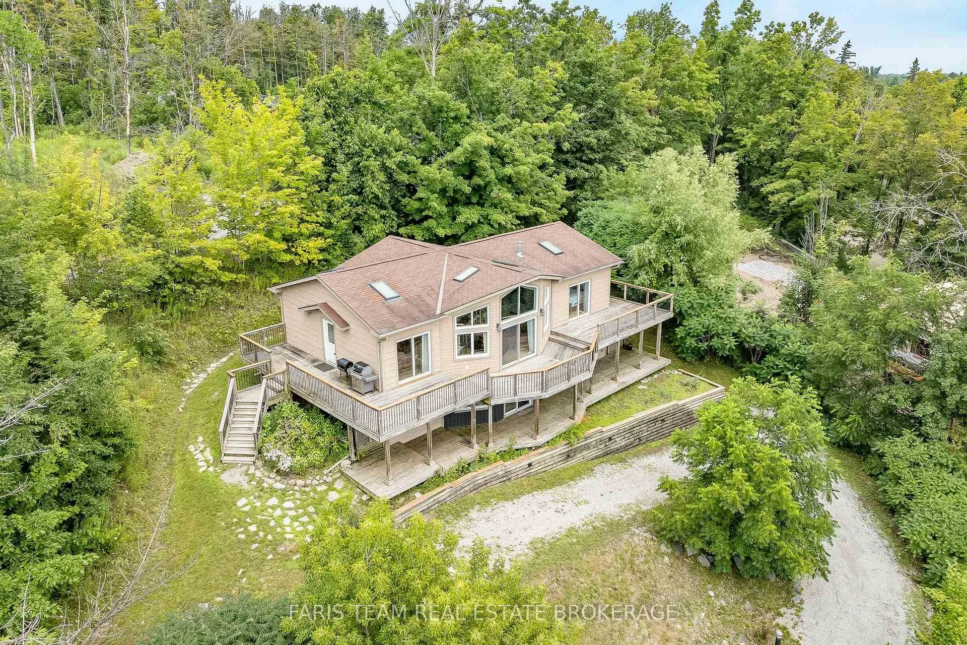 Front of 1858 Woods Bay Road