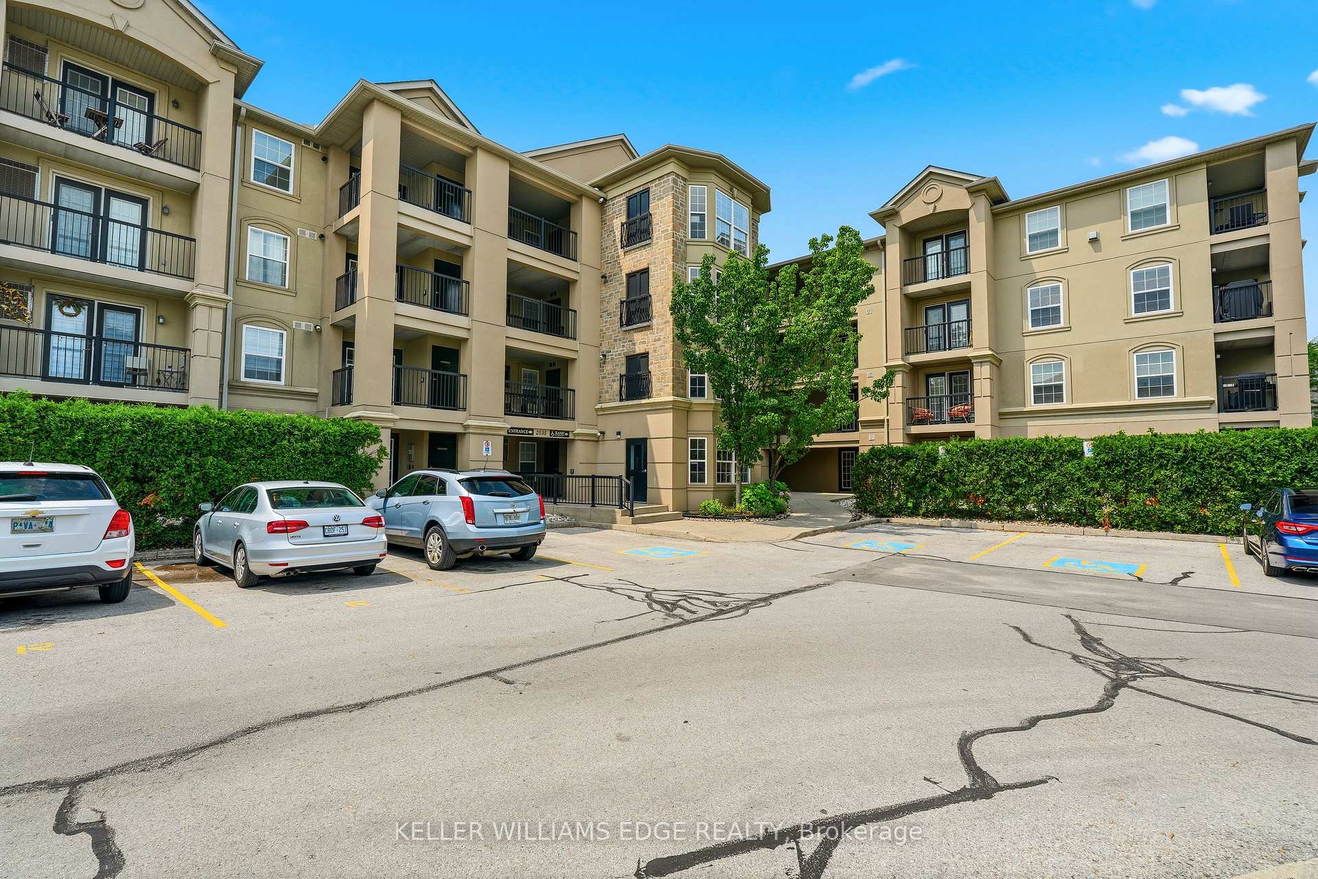 Front of Unit 307, 2035 Appleby Line