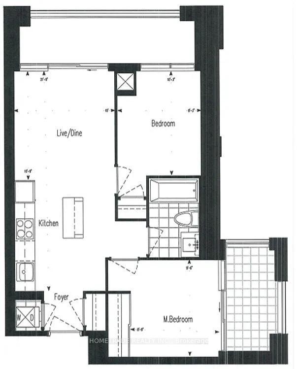 Photo 17 of Unit 1404, 9085 Jane Street, Vaughan, Concord — HOMEH