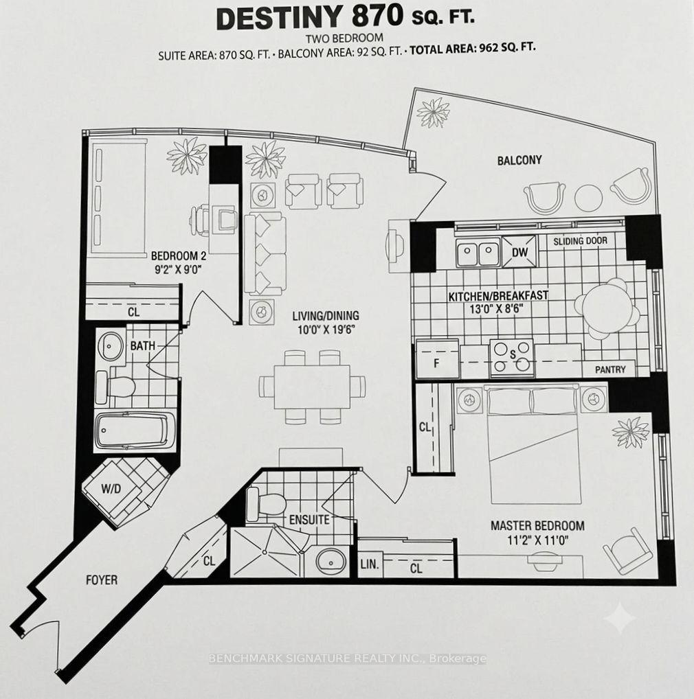 Photo 4 of Unit 1403, 80 Absolute Avenue, Mississauga, City Centre — HOMEH