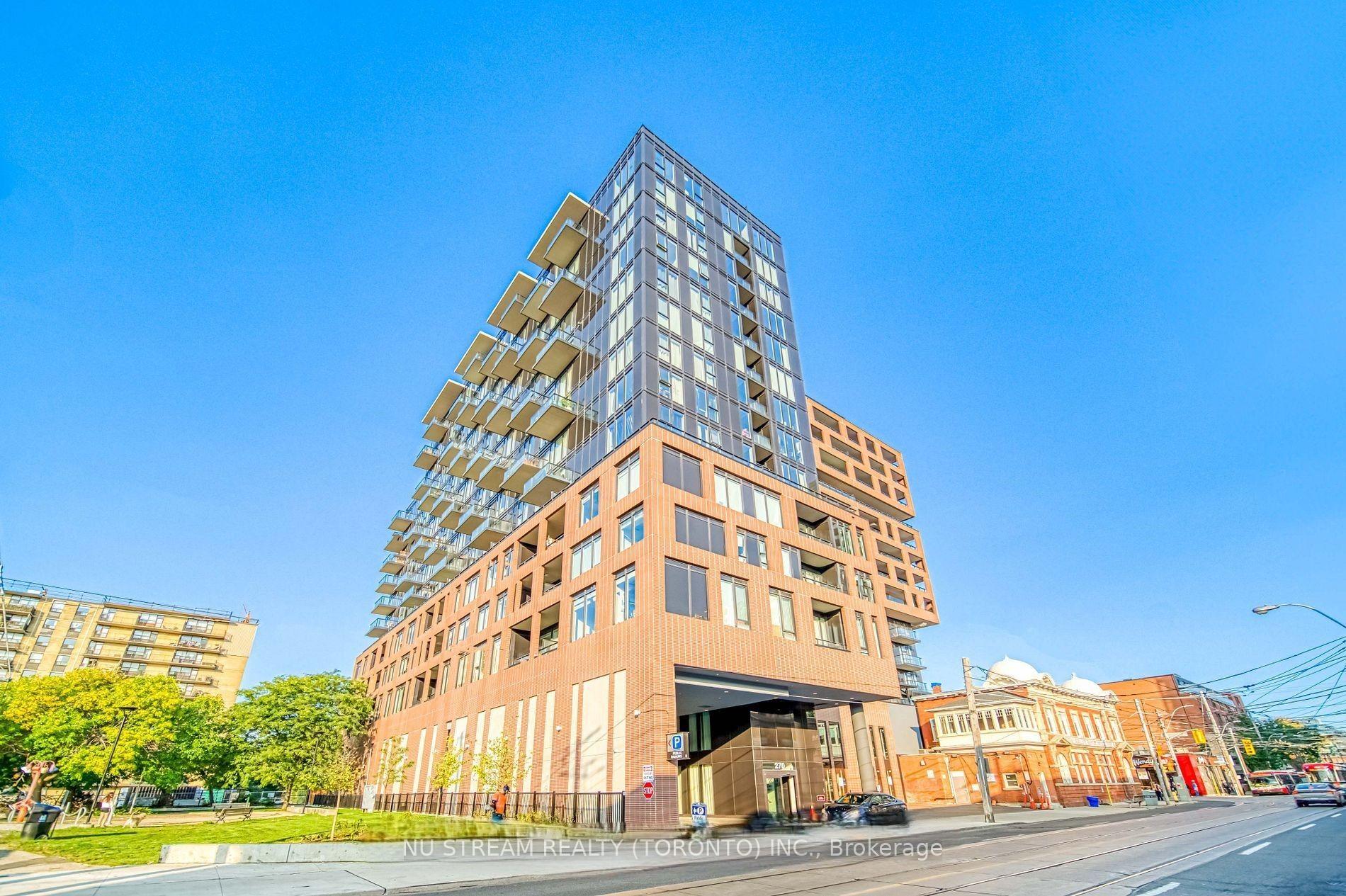 Front of Unit 205, 270 Dufferin Street