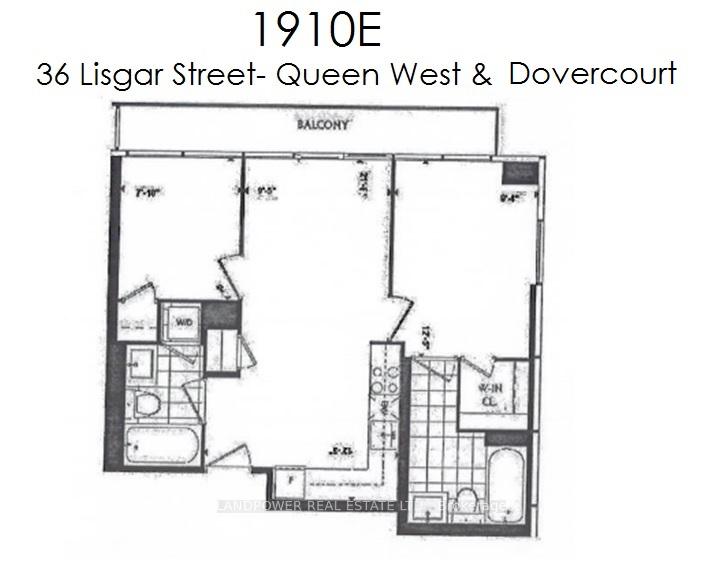 Front of Unit 1910E, 36 Lisgar Street