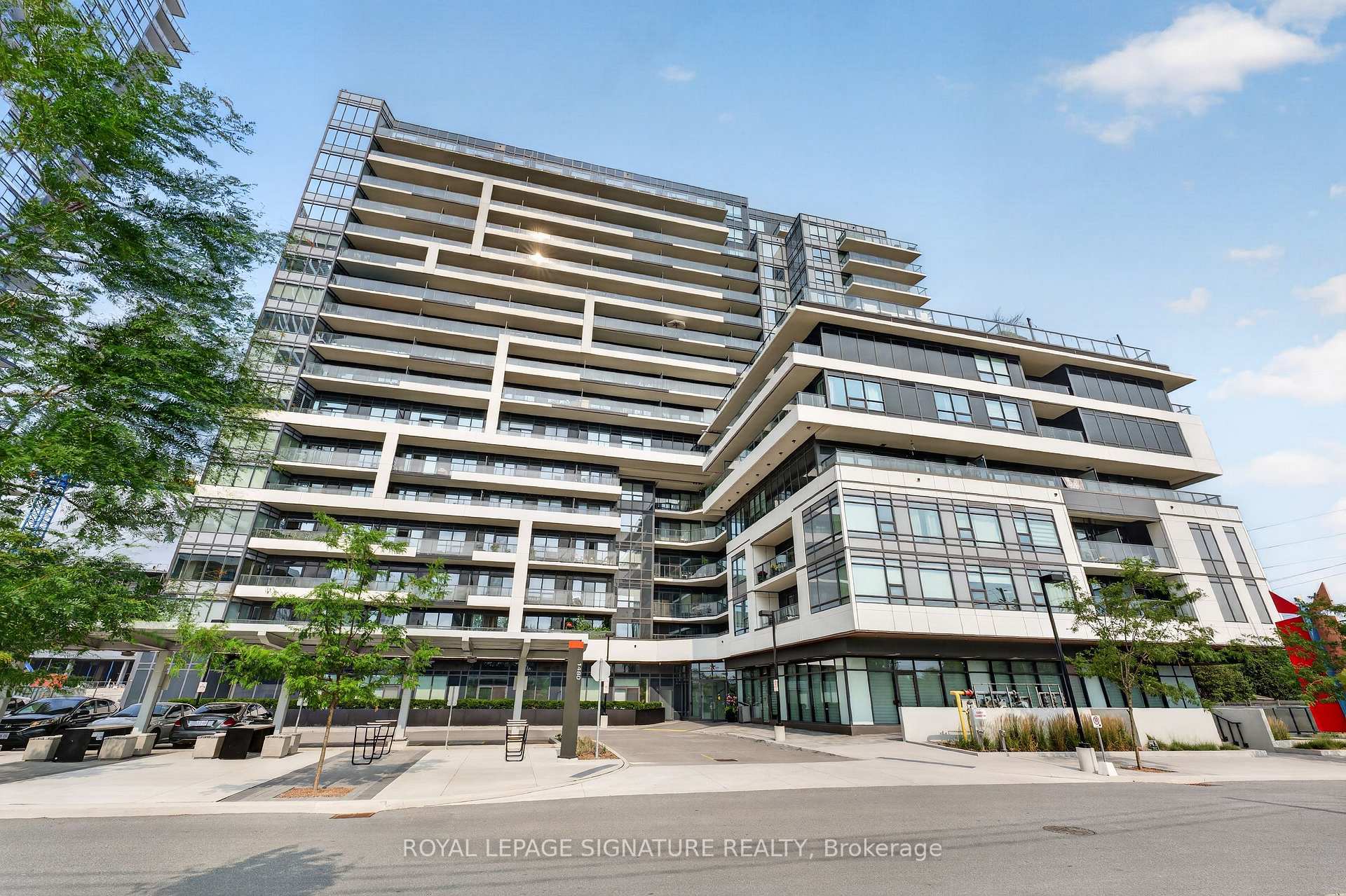 Front of Unit 1212, 1480 Bayly Street
