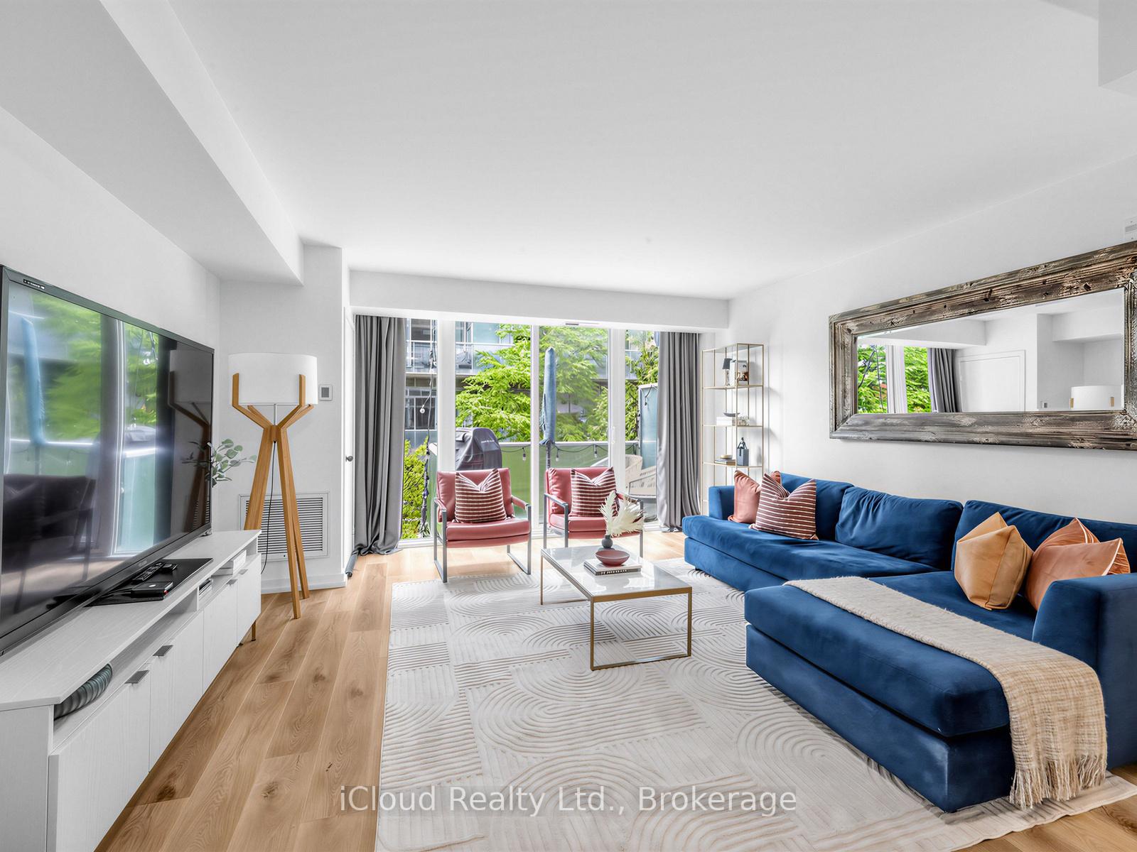 Front of Unit 244, 201 Carlaw Avenue
