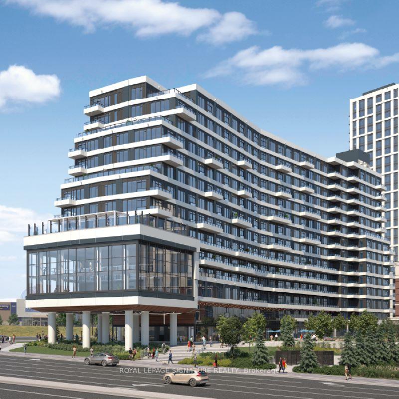 Front of Unit 618, 2485 Eglinton Avenue W