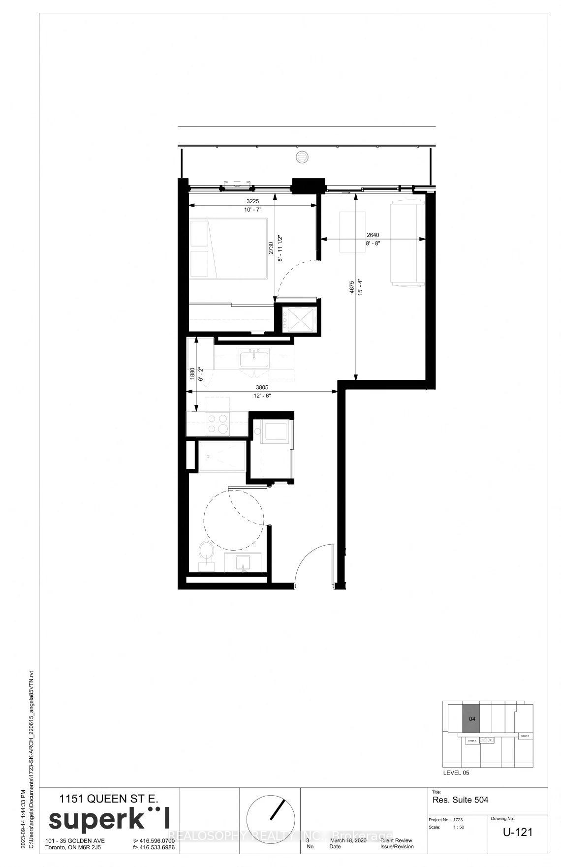 Photo 9 of Unit 504, 115 Larchmount Avenue, Toronto, South Riverdale — HOMEH