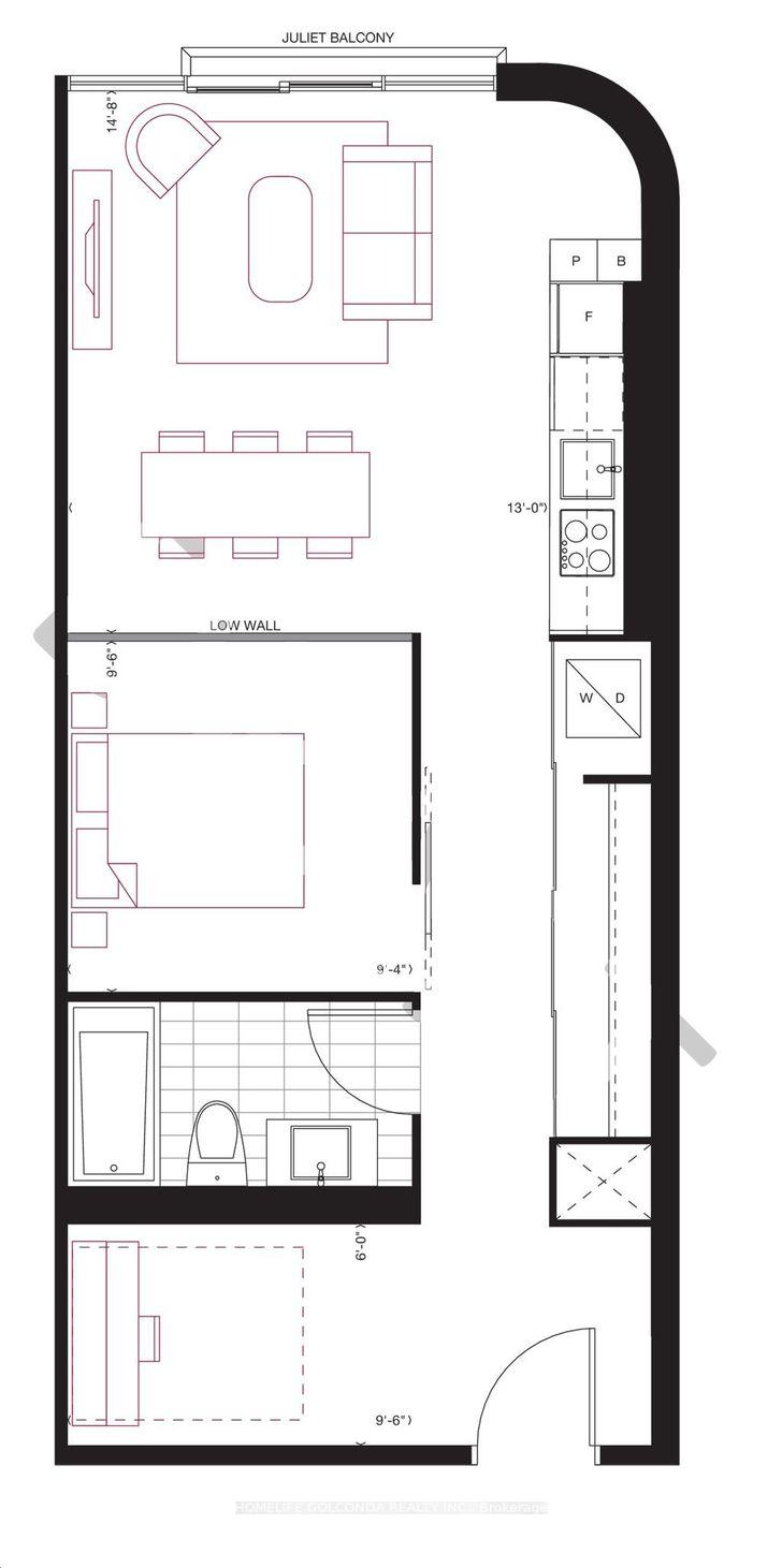Photo 7 of Unit 423, 689 The Queensway, Etobicoke, Stonegate-Queensway — HOMEH