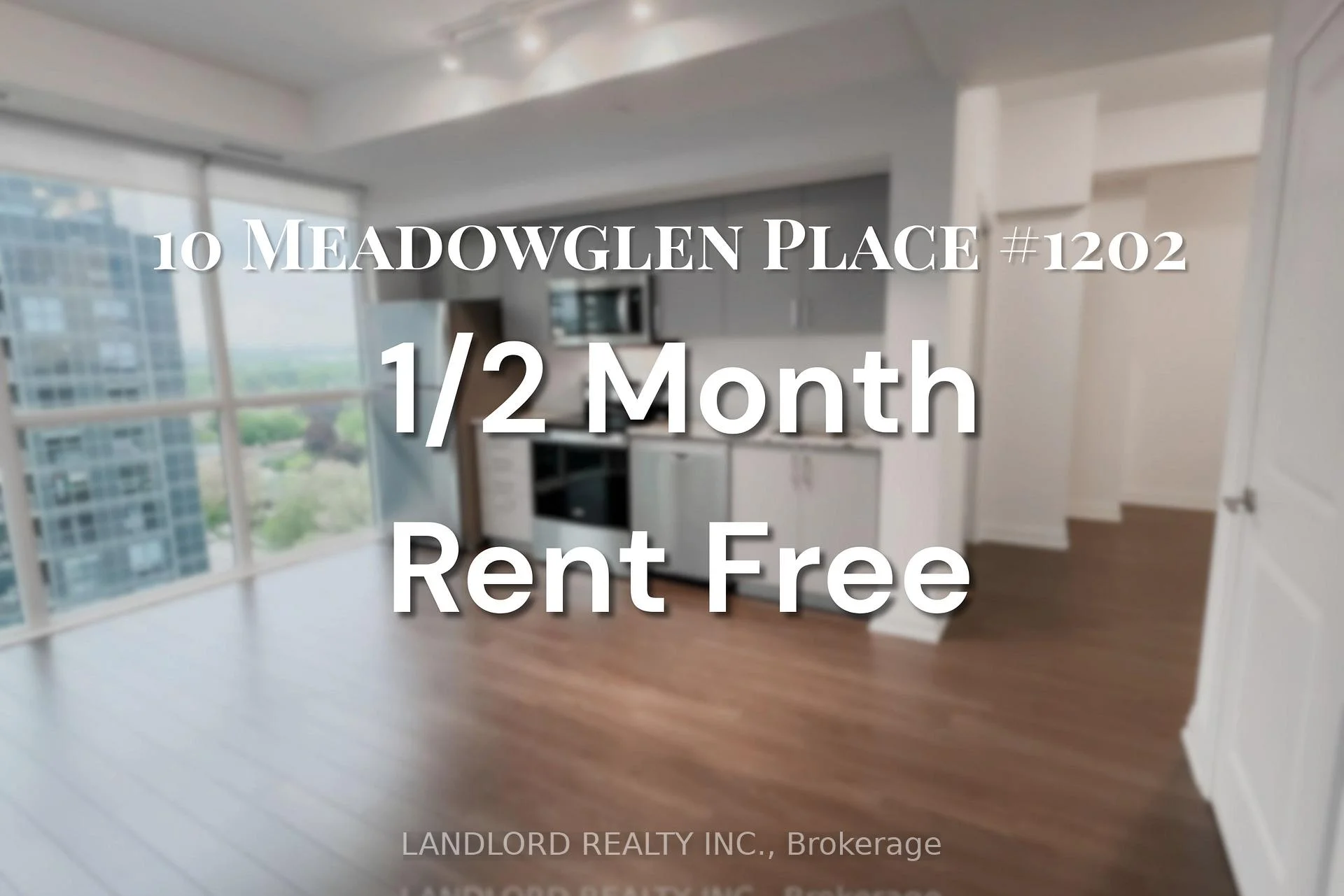 Front of Unit 1202, 10 Meadowglen Place