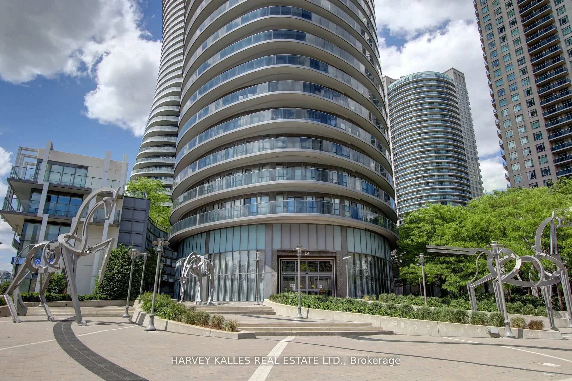 Front of Unit 3401, 60 Absolute Avenue