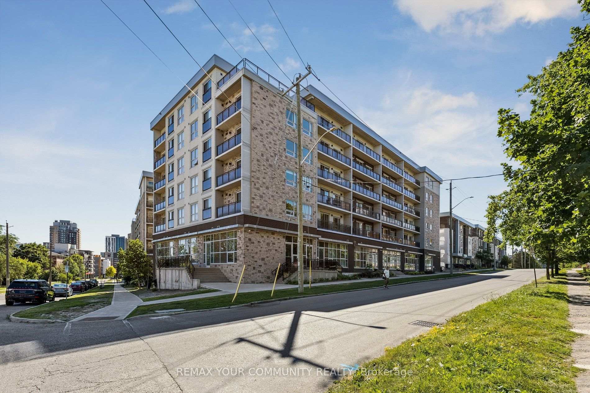 Front of Unit F115, 275 Larch Street