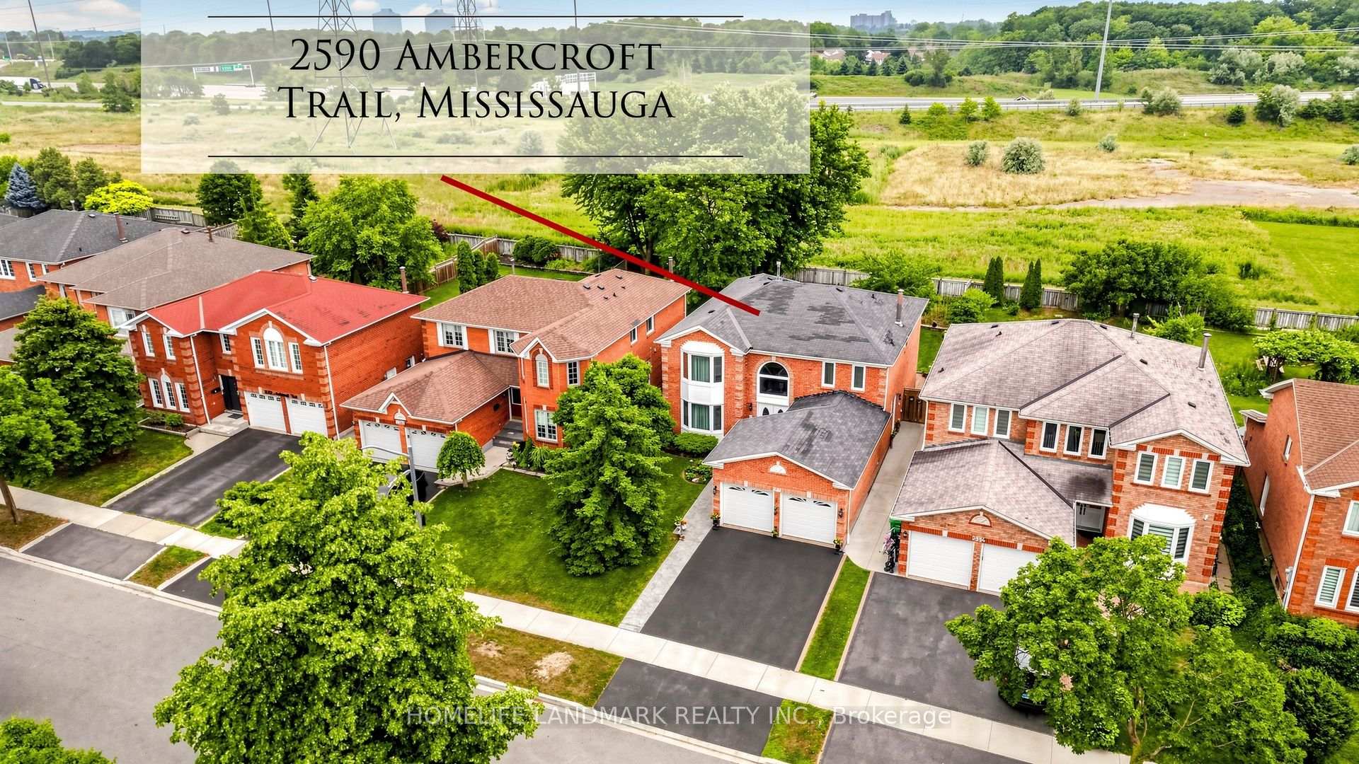 Front of 2590 Ambercroft Trail
