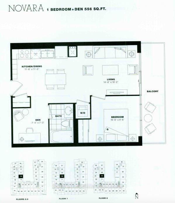 Photo 21 of Unit 710, 3091 Dufferin Street, North York, Yorkdale-Glen Park — HOMEH