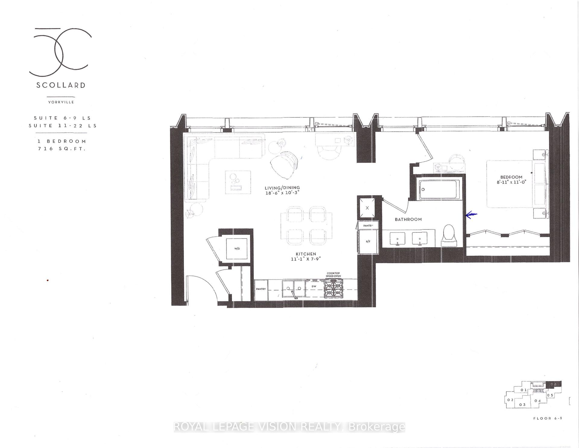 Photo of Unit 606, 1315 Bay Street