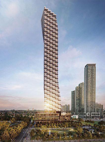 Front of Unit 617, 448 Burnhamthorpe Road W