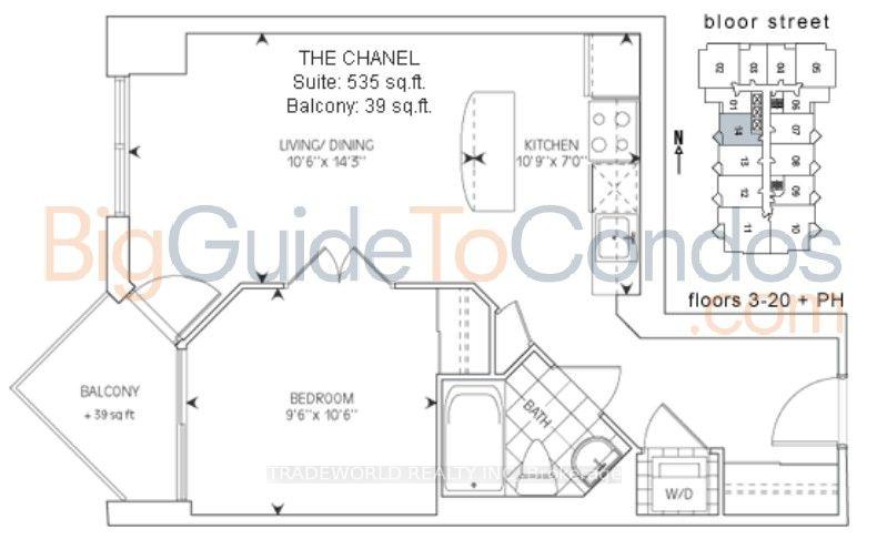 Photo 25 of Unit 1114, 85 Bloor Street E, Toronto, Church-Yonge Corridor — HOMEH